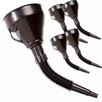 Funil Plástico Flexível 145 MM Kit com 5 Unidades SPARTA