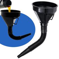 Funil Plástico Grande Flexível Multiuso Abastecimento Óleo Gasolina Arla Linha Premium Funil Plástico Grande Flexível Multiuso Abastecimento Óleo Gasolina Arla Linha Premium