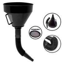 Funil Plastico Grande Multiuso Abastecimento Óleo Gasolina