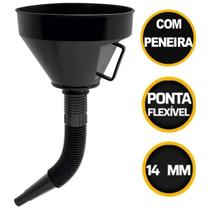 Funil Plastico Grande Multiuso Abastecimento Óleo Gasolina
