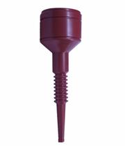 Funil Sanfonado 415mm Vermelho Serauto Para Combustível