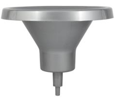 Funil Stop Spill Bebedouro Master/Mini Karina Cinza Original