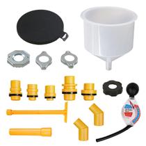Funil Tuxihapp 16cm Kit de Fluido de Arrefecimento com Testador 15 peças Funil Tuxihapp 16cm Kit de Fluido de Arrefecimento com Testador 15 peças