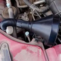 Funil Universal Para Carro, Moto E Caminhão Com Filtro E Tubo De Extensão Para Reabastecimento De