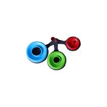 Funis de enchimento de garrafas, conjunto de funil dobrável de silicone de qualidade alimentar (pacote com 3)