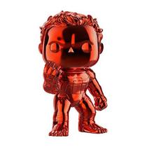 Funko Avengers Endgame POP! Boneco de vinil exclusivo da Marvel Hulk 499 cromado vermelho