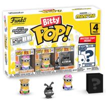 Funko Bitty Pop Minions Tourist Jerry 4pack