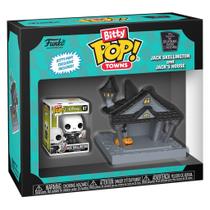 Funko Bitty Pop Nbc towns Jack Skellington and House 83683 Funko Bitty Pop Nbc towns Jack Skellington and House 83683