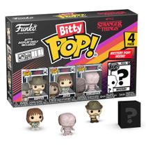 Funko Bitty Pop! Stranger Things Hopper 4 Pack + Surpresa