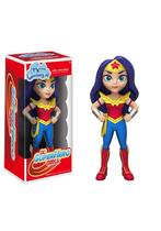 Funko Girls Rock Candy: DC Super Hero-Wonder Woman Action Figure,Red