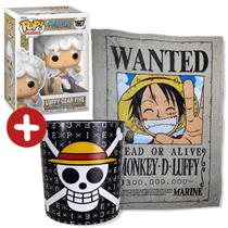 Funko Luffy Gear 1607 Kit Manta e Balde de Pipoca One Piece