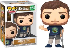 Funko Parks e Rec Andy Dwyer em Leg Casts POP! Vinil