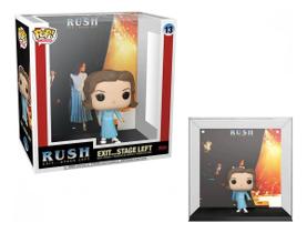 Funko Pop Albums Rush Exit Stage Left 13 Edição Especial Case