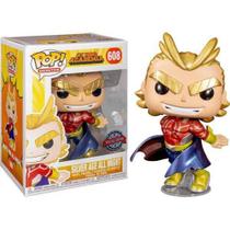 Funko Pop All Might Metalico Silver Age My Hero Academia 608