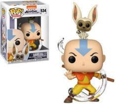 Funko POP! Animação: Avatar - Aang com Momo