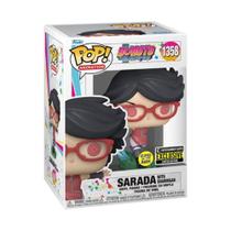 Funko Pop! Animação Boruto Sarada com figura de Sharingan Funko Pop! Animação Boruto Sarada com figura de Sharingan