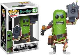 Funko Pop! Animação: Rick &amp Morty - Pickle Rick com Figura Colecionável Laser, Multicolorido, 3,75 polegadas