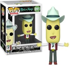 Funko Pop! Animação: Rick and Morty - Mr. Poopy Butthole Auctioneer, Multicolour, (Modelo: 45439)