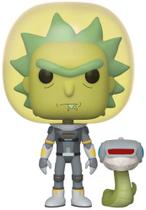 Funko Pop! Animação: Rick and Morty - Space Suit Rick with Snake, Multicolor