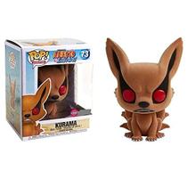 Funko Pop Animação Shonen Jump Naruto Shippuden Kurama Flocked Exclusivo 73