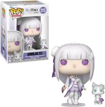 Funko Pop Anime Emilia e Puck 2112 Re:Zero