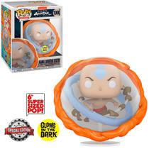 Funko pop avatar exclusive - aang (avatar state) - 1000 super sized 10" - glow in the dark