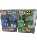 Funko Pop Batman e Robin Blueprint With Protector 567 568
