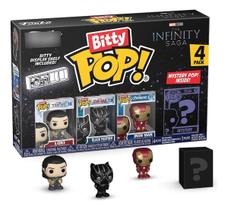 Funko Pop! Bitty Pop Loki Iron Manblack Panther + Surpresa