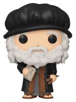Funko Pop! Boneco de vinil do artista Leonardo Davinci Funko Pop! Boneco de vinil do artista Leonardo Davinci