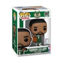 Funko Pop! Boneco de vinil NBA Bucks Damian Lillard de 10 cm