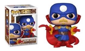 Funko Pop! Boneco Marvel Infinity Warps Soldier Supreme