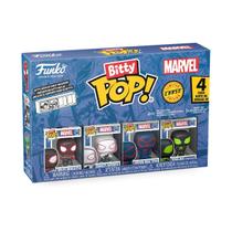 Funko Pop! Bonecos Bitty Marvel Spider-Man, pacote com 4 bonecos de 2,3 cm