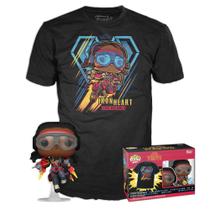 Funko Pop! Camiseta e camiseta Marvel Black Panther Ironheart MK1 XL