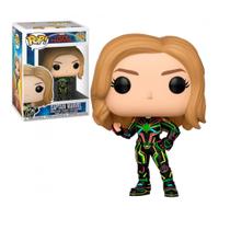 Funko Pop Capitã Marvel 516 Captain Marvel Neon Suit