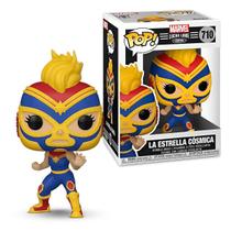 Funko Pop! Capitã Marvel La Estrella Cosmica Luta Livre (Lucha Libre) - Marvel 710 - Nota Fiscal - Original