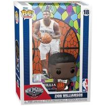 Funko Pop! Cartas colecionáveis NBA Zion Williamson com estojo