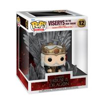 Funko Pop! Casa do Dragão - Viserys no Trono (Deluxe)