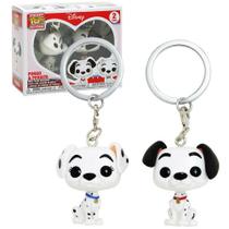 Funko Pop! Chaveiro Keychain Disney Pongo E Perdita 2 Pack