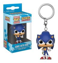 Funko Pop! Chaveiro Keychain Sonic With Ring Funko Pop! Chaveiro Keychain Sonic With Ring
