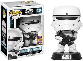 Funko Pop Combat Assault Tank Trooper 184 SDCC Star Wars Funko Pop Combat Assault Tank Trooper 184 SDCC Star Wars