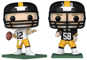 Funko Pop! Combinação de lendas da NFL Terry Bradshaw/Jack Lambert