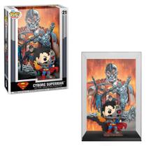 Funko Pop Comic Covers Reign Of The Supermen - Cyborg Superman 21