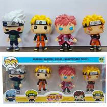 Funko Pop Conjunto com 4 10cm One Piece Action Figure Figura de Ação!