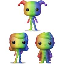 Funko Pop! Conjunto completo Pride (DC Comics) 2022 - 3 peças