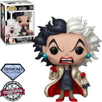 Funko Pop Cruella De Vil 736 Diamond Collection Disney Villains Funko Pop Cruella De Vil 736 Diamond Collection Disney Villains