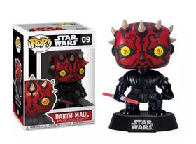 Funko Pop! Darth Maul 09 Com Sabre De Luz - Star Wars Funko Pop! Darth Maul 09 Com Sabre De Luz - Star Wars