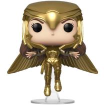 Funko POP! DC - Mulher Maravilha 1984: Mulher Maravilha Voando com Armadura Dourada 324
