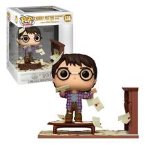 Funko Pop Deluxe 136 Harry Potter Cartas Hogwarts Colecionável Exclusivo