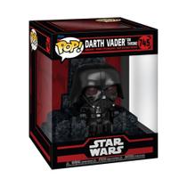 Funko Pop! Deluxe Darth Vader No Trono 745 Colecionável Funko Pop! Deluxe Darth Vader No Trono 745 Colecionável