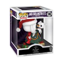Funko Pop! Deluxe The Nightmare Before Christmas Jack Skellington e Zero with Tree 30º aniversário